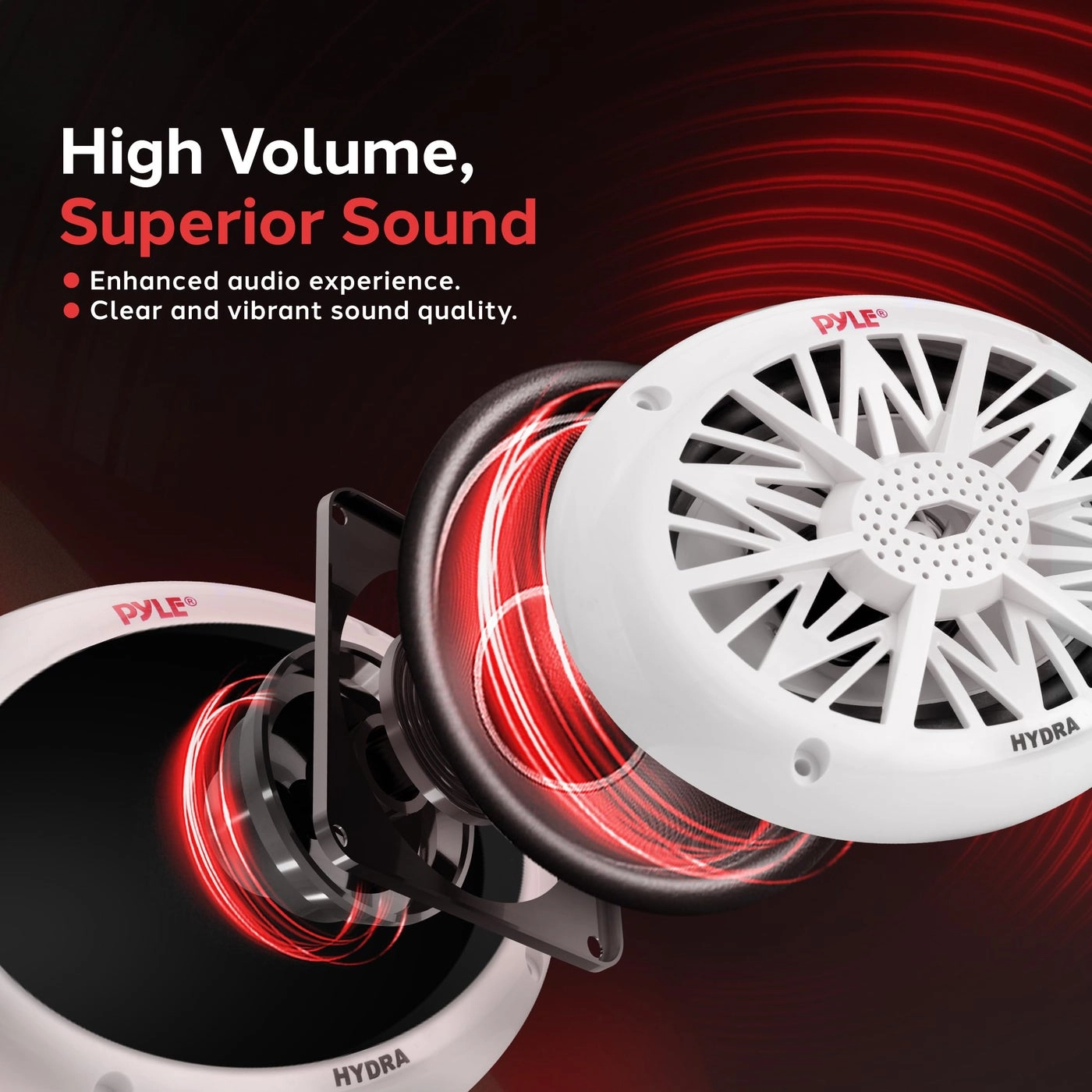 Dual Marine Speakers - 6x9 Inch 260 Watt