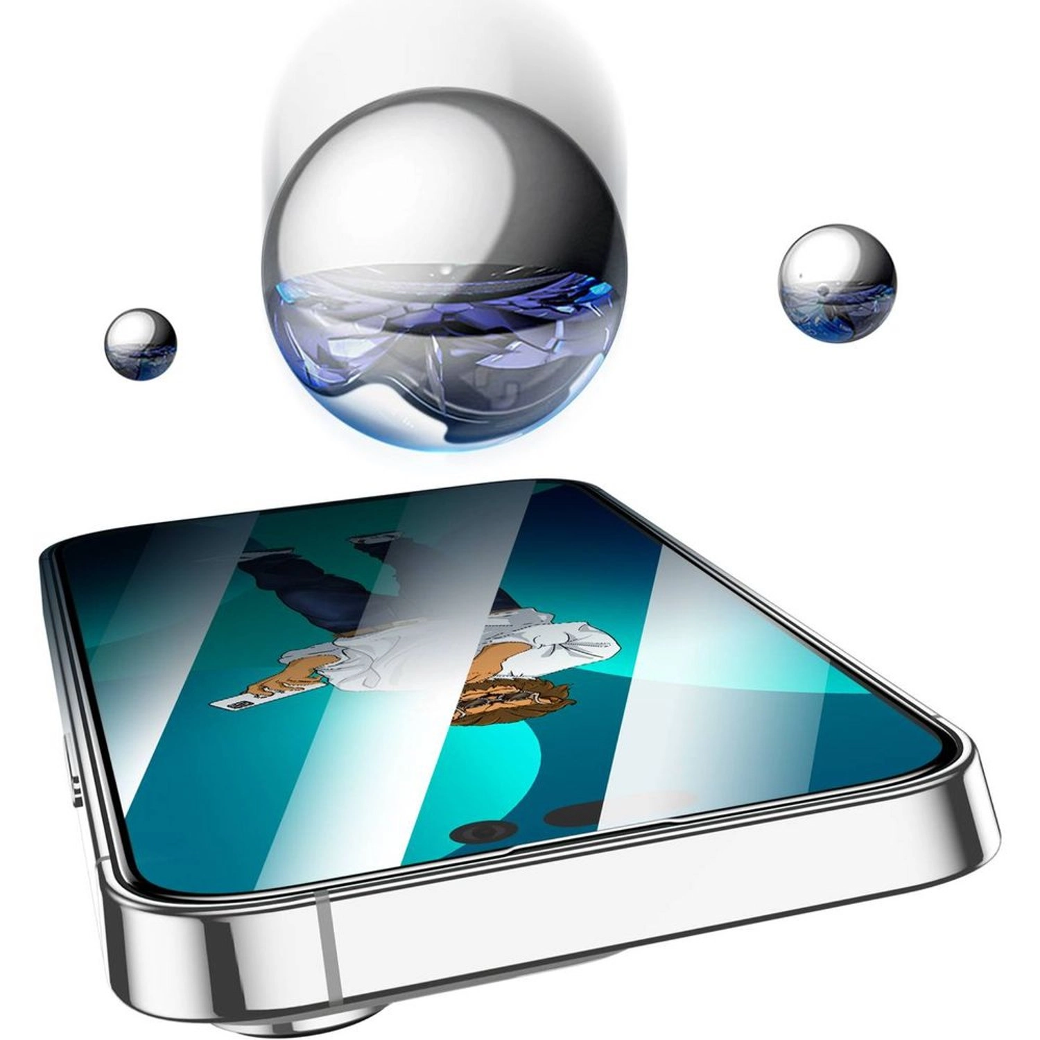 9H Steve Full Screen Protector - iPhone 14 Plus