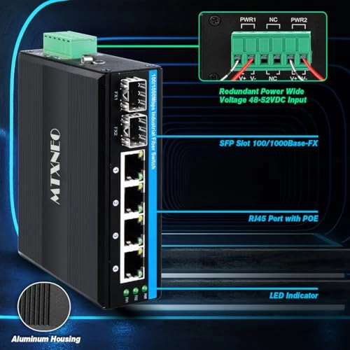 4Port POE Gigabit Switch 6-ports