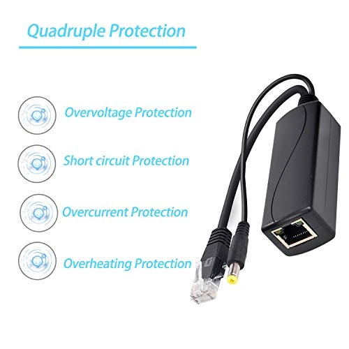 PS5712G - 37V-57V 12V 1A 1 RJ45 10/100/1000Mbps 15.4W