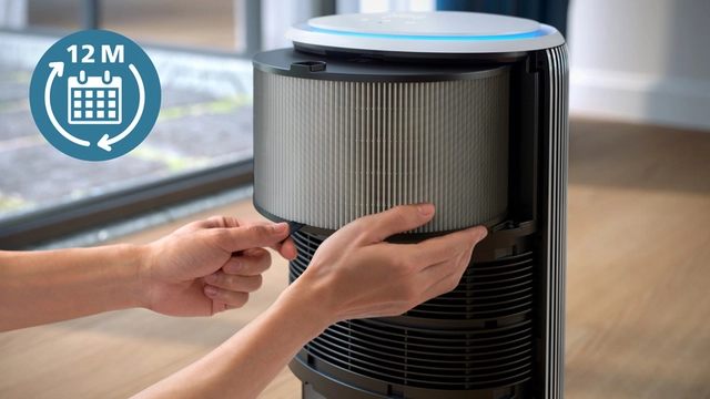 Long-lasting filter for up to 1 year