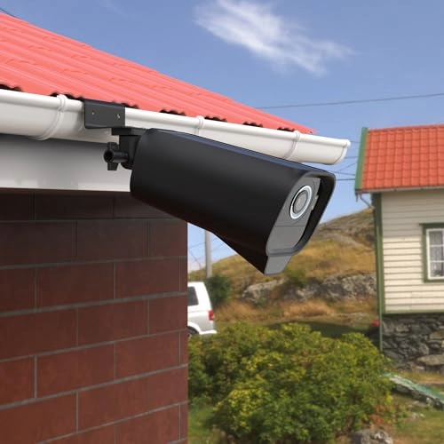 Silicone Case - eufyCam S3 Pro black + Gutter Mount