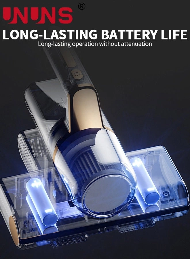 Bed UV Vacuum Cleaner - 12KPa Black