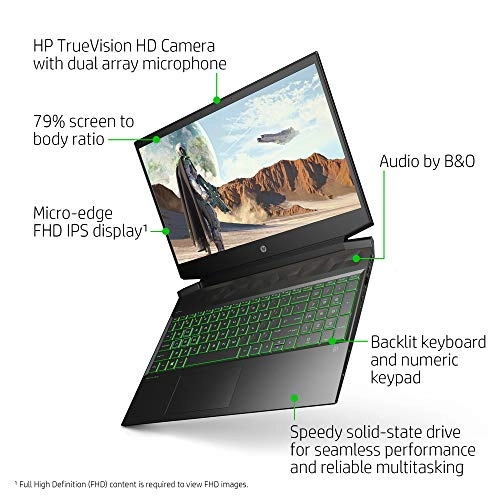 Pavilion Gaming 15 15-ec1010nr - 15.6'' Ryzen 5 4600H 8GB DDR4 512GB SSD