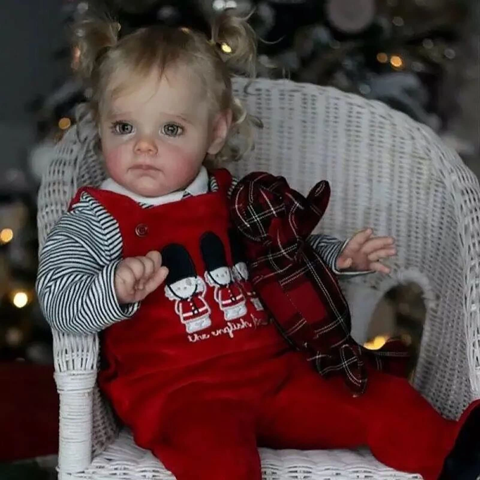 Reborn Baby Doll - 55cm Soft Silicone Limbs Cloth Body