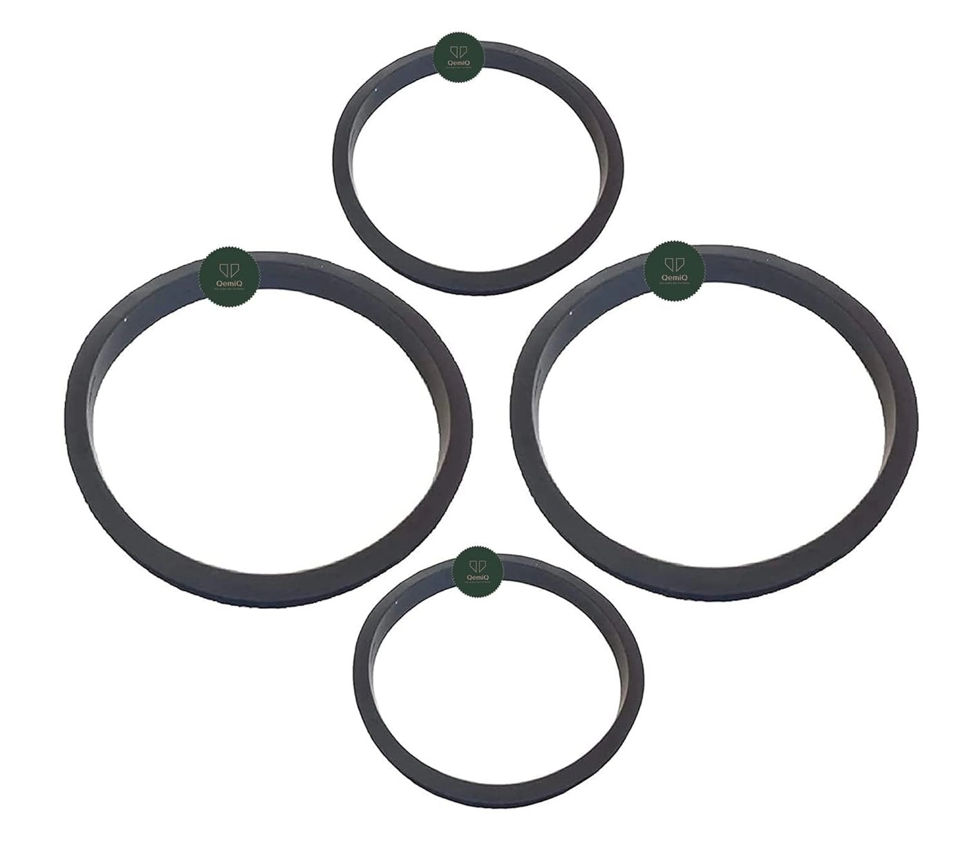 QemiQ Mixer Grinder Silicone Jar gaskets - BIG 2 Units SMALL 2 Units