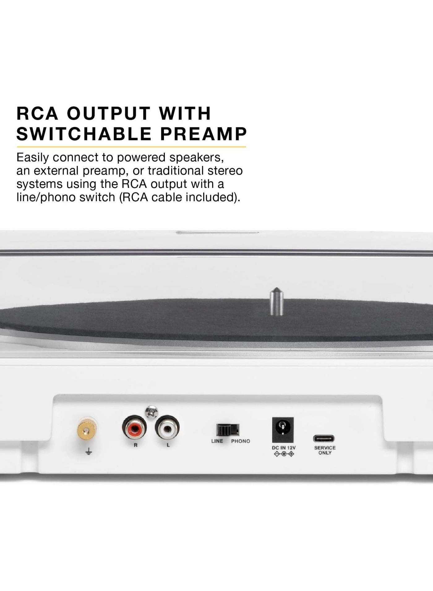 Automatic Turntable - Belt