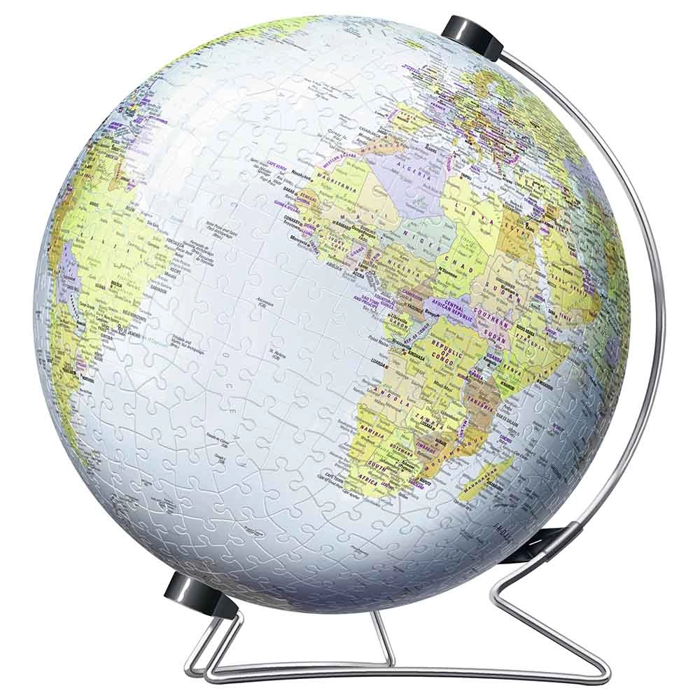 World Globe 3D Puzzle (EM-12436-7) - 540 pcs