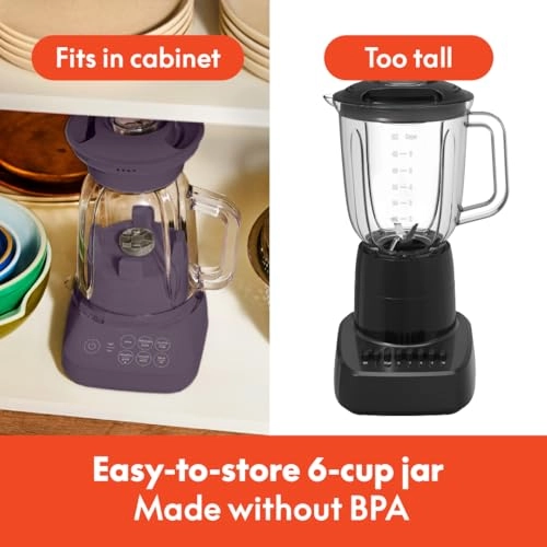 10 Speed Countertop Blender - Fitsanywhere Flip Store Design Dishwasher Safe