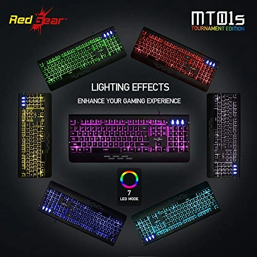 Blaze 7 - Floating keycaps for mechanical feel Wired