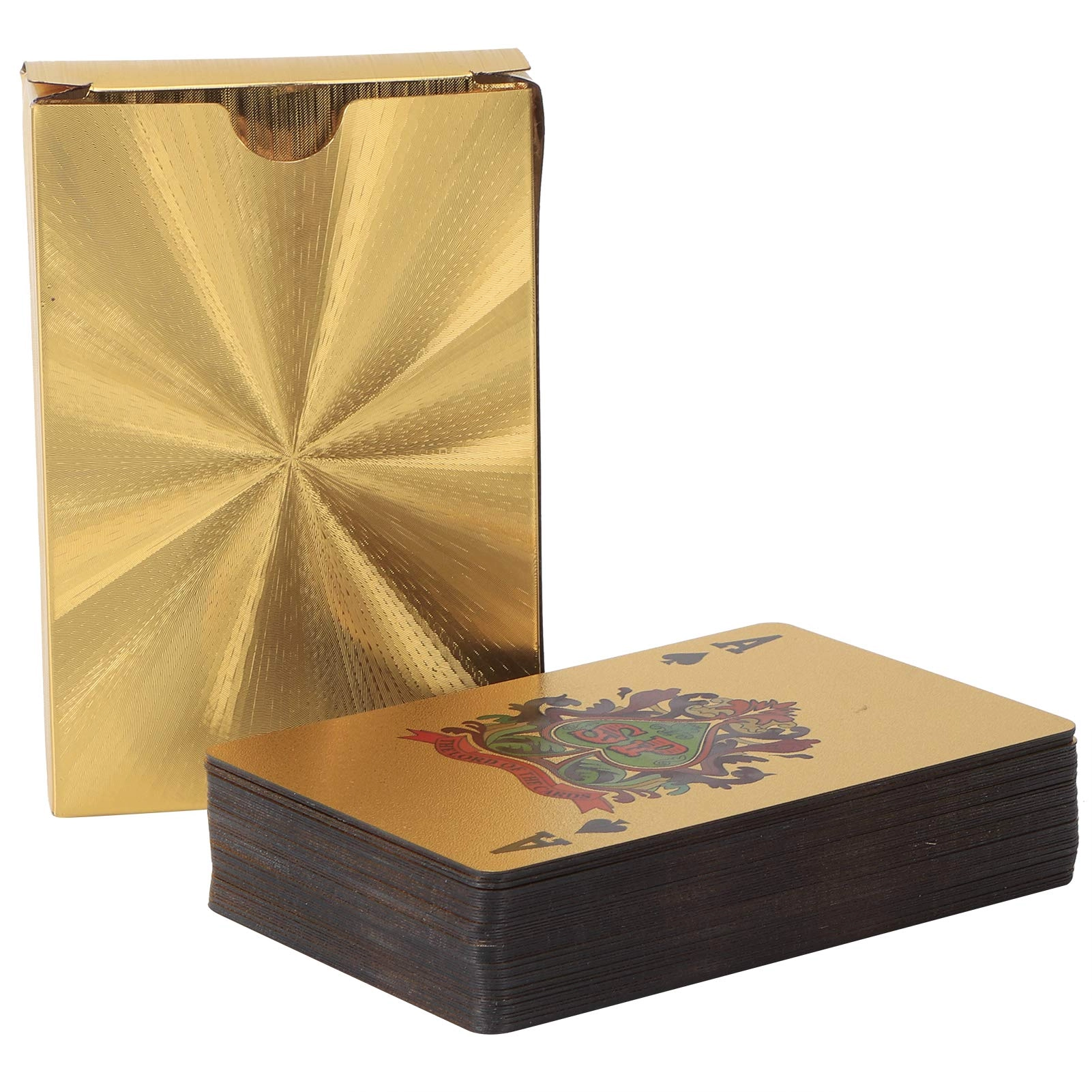 Mingzhe Gold Foil Waterproof Plastic Cards
