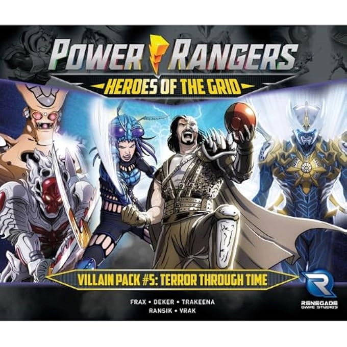 Power Rangers Heroes of The Grid: Villain Pack 5 Terror Through Time Expansion