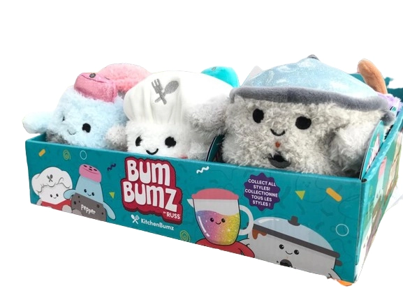 Kitchen Bumz - 3 + soft, plush fabric Kitchen Series 1 Pc