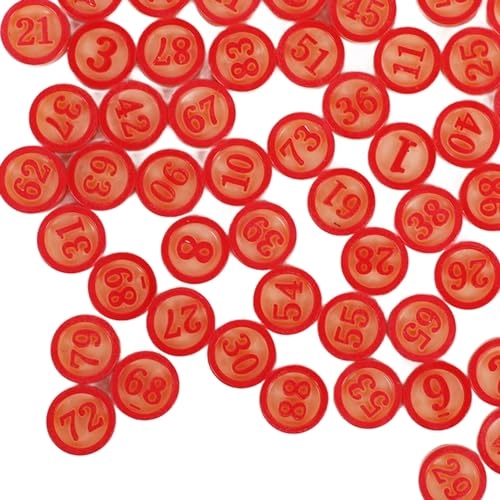 Number Board Game Pieces - 18 months and up 90 pieces