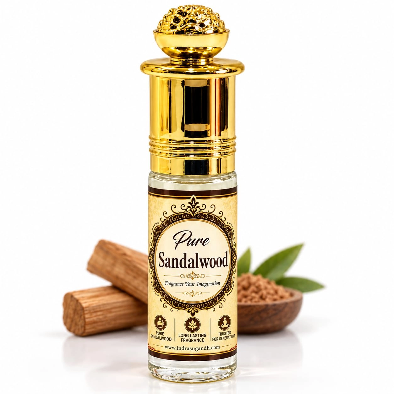 INDRA SUGANDH BHANDAR Mysore Sandal Attar - 6ml