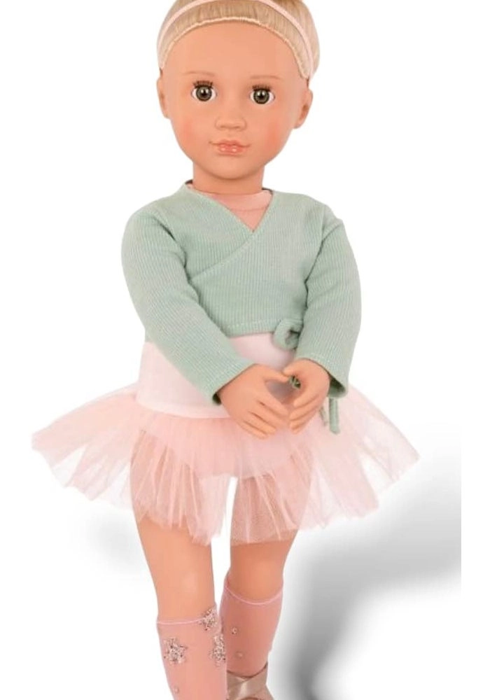 Our Generation Viola Ballet Doll - 18 Inch Green Shrug Ages 3+