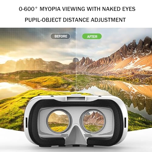 Virtual Reality Goggles - 4.7-7.1Inch Screen Adjustable