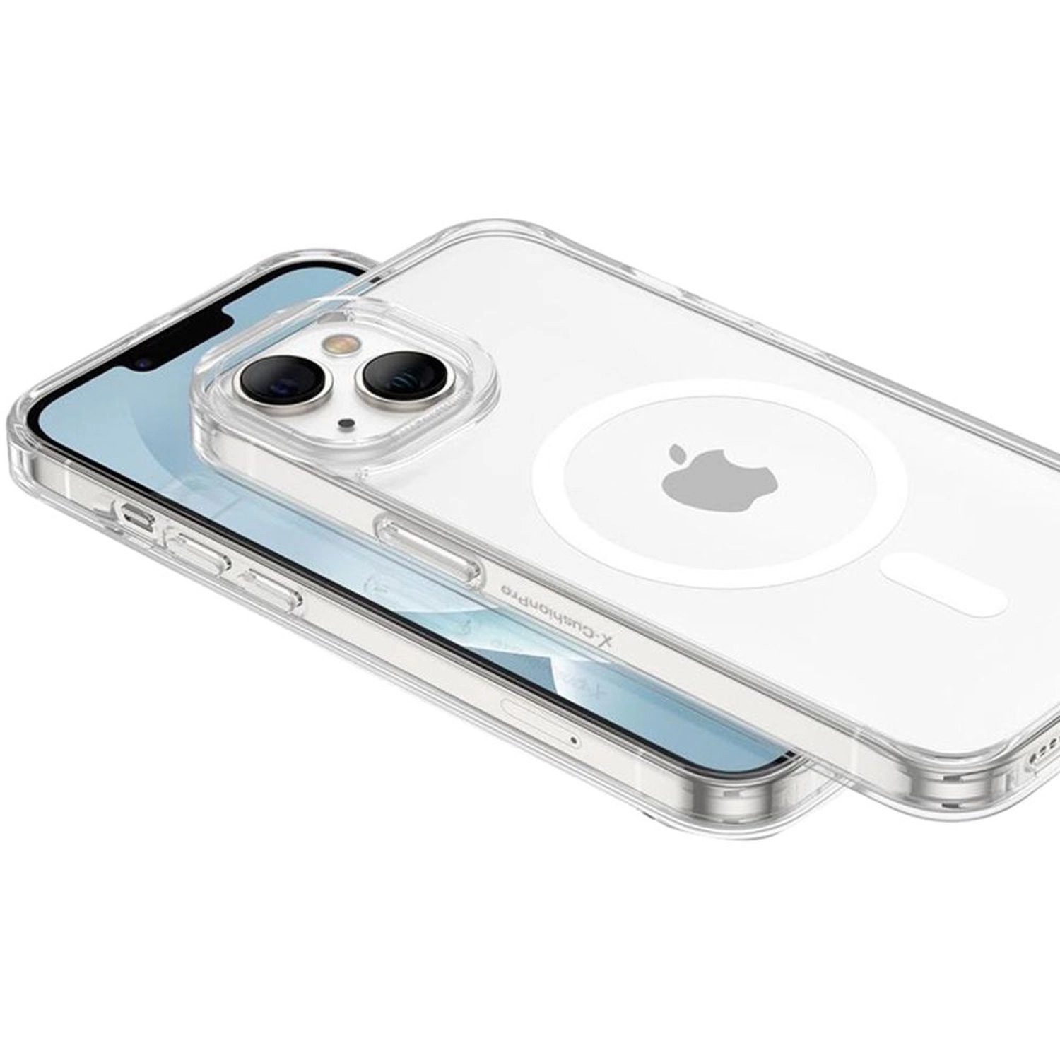 Minimal Polyurethane Back Case with MagSafe for iPhone 14 Plus