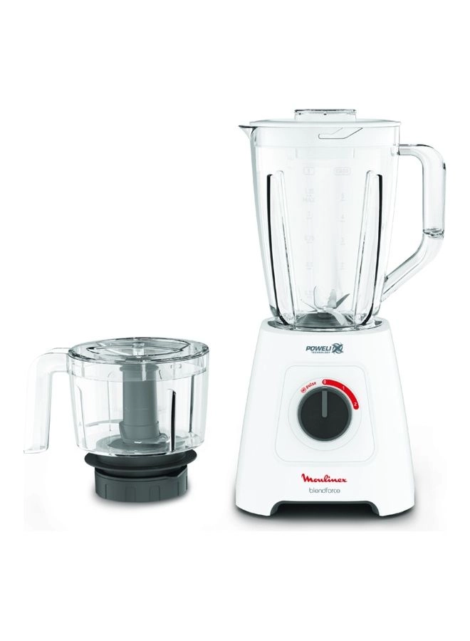Moulinex Blendforce 4 in 1 - Powelix Technology Glass Jug Grinder & XL Chopper