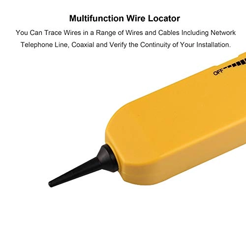 Electrical Wire Tracer - Tone Generator Probe Kit RJ11