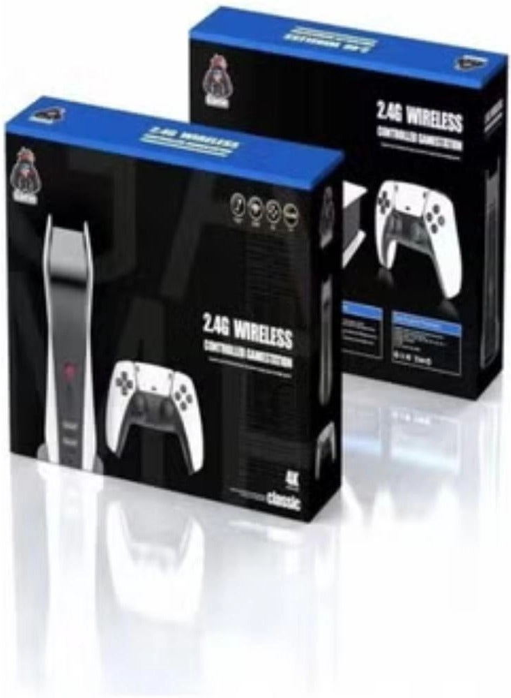 M5 Game Box - 4k HD Dual 2.4g Wireless Controllers