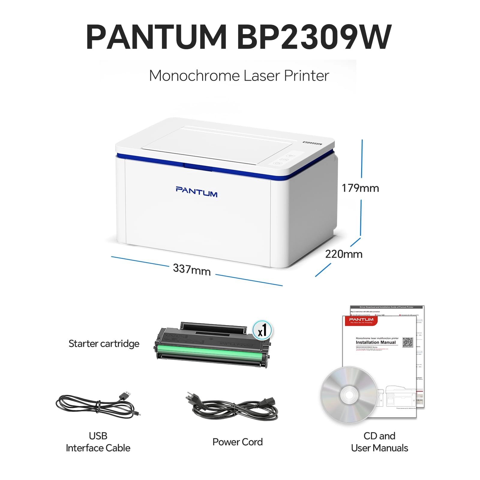 BP2309W - A4 20ppm