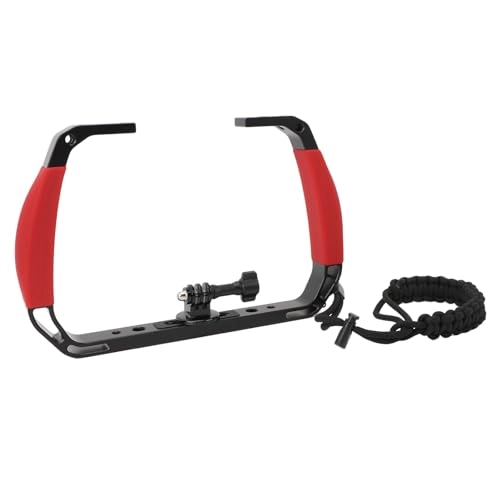 Underwater Diving Rig - Tray Mount Silicone Anti Slip 2 Cold Shoe