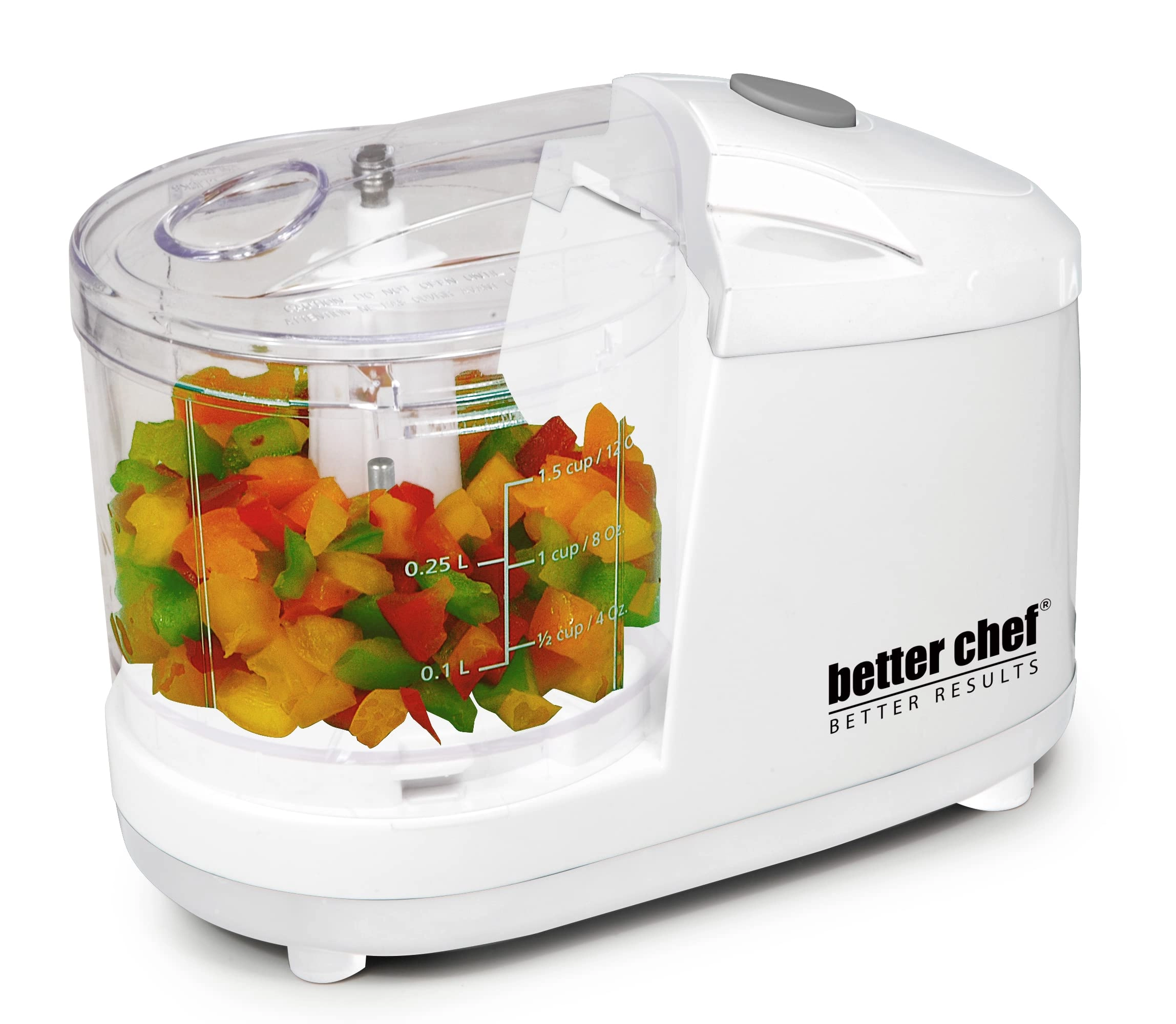 Better Chef Mini Food Processor - 1.5 Cups 500 watts