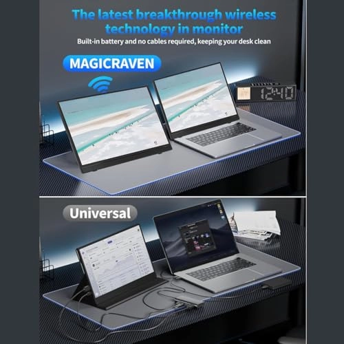Portable Monitor - 2K DCI 1080p 15.6 Inches