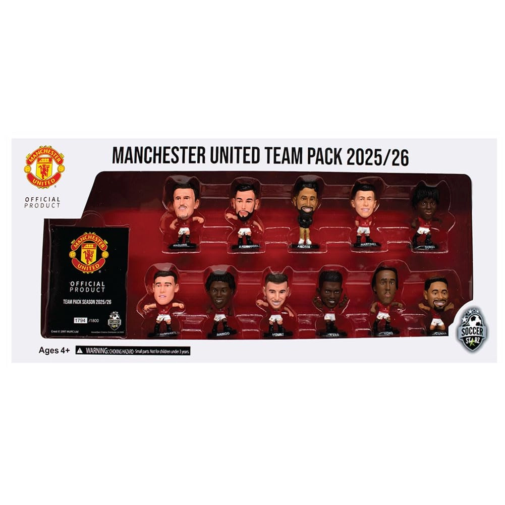 Creative Toys Company Man Utd 11 Figure Team Pack - Man Utd - 11 pcs (406063)