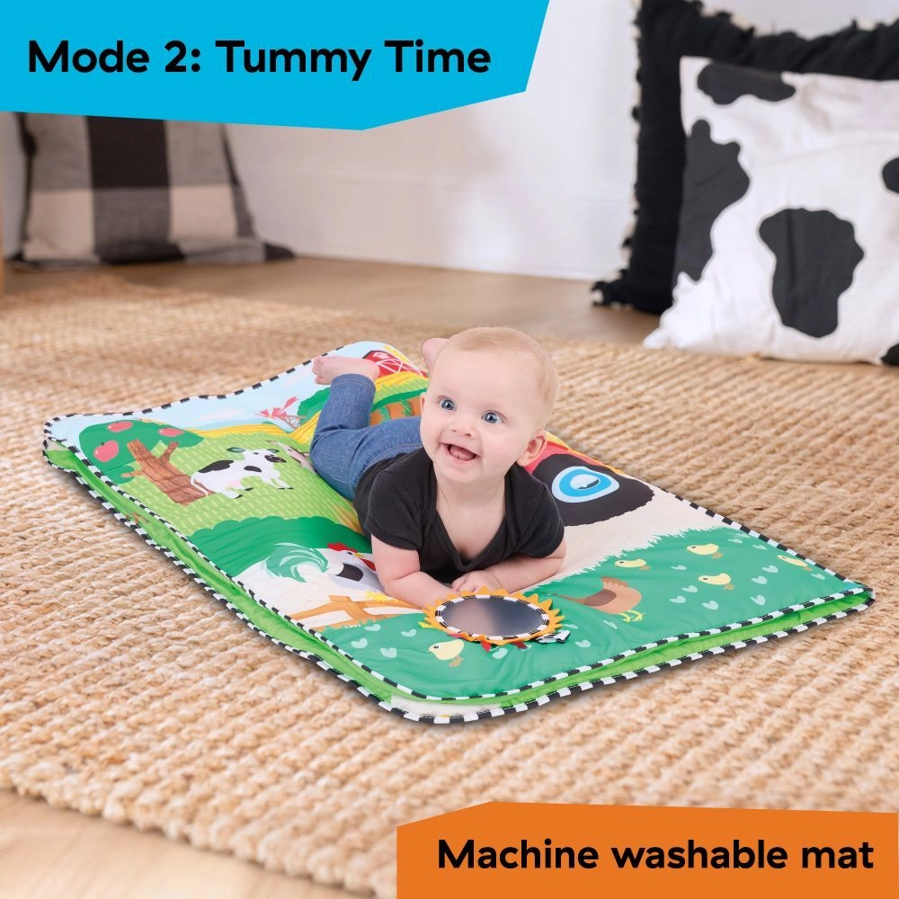 Busy Barnyard Grow With Me Activity Gym - 0 months