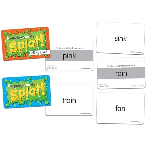 Rhyming Words Splat Game - Kid 225 pieces