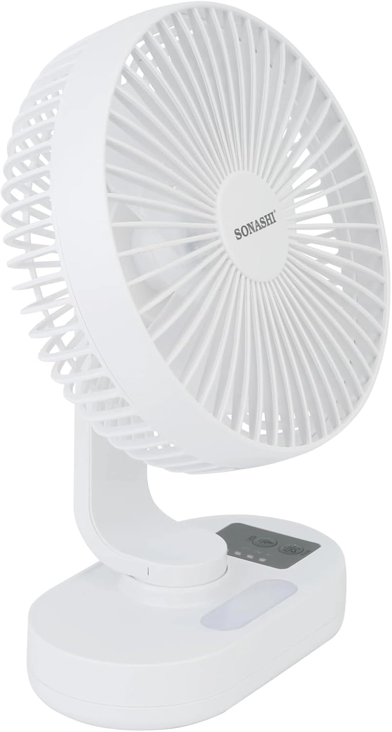 SRF-804 - 8" Rechargeable 90° White