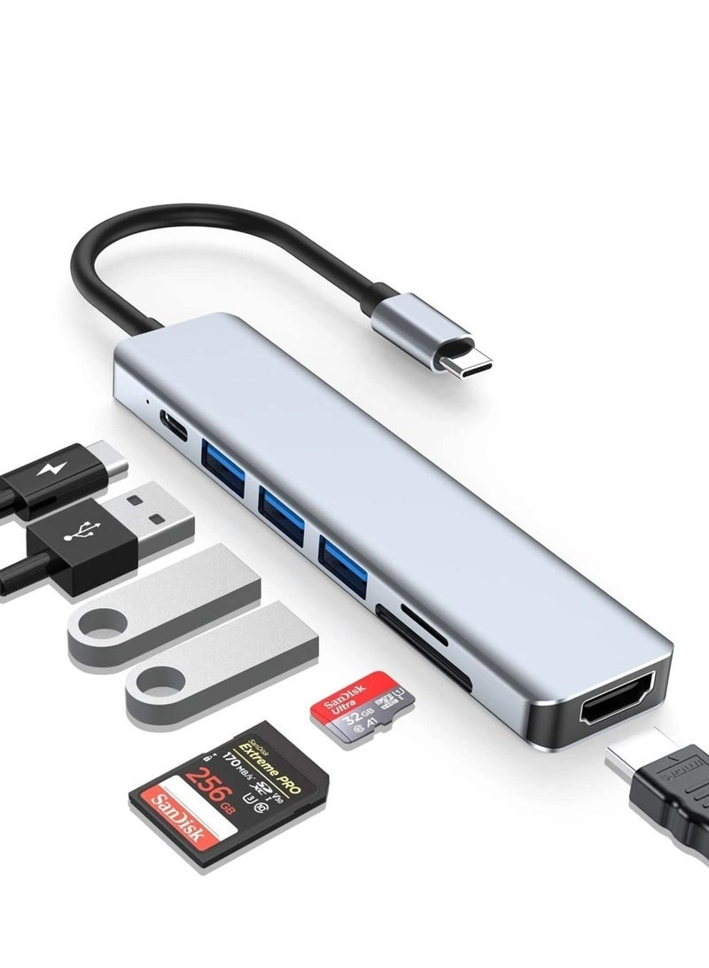 USB C Hub - 4K HDMI 100W PD