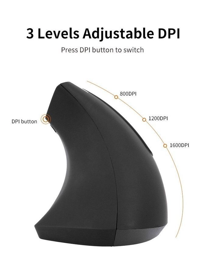 Vertical Mouse - Bluetooth