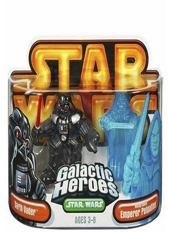 Darth Vader + Holographic Emperor Palpatine - Star Wars