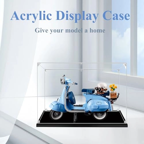 Acrylic display case compatible with Lego 10298 - Transparent 3mm Dustproof
