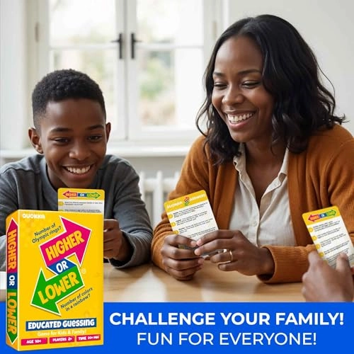 Higher or Lower Trivia Cards