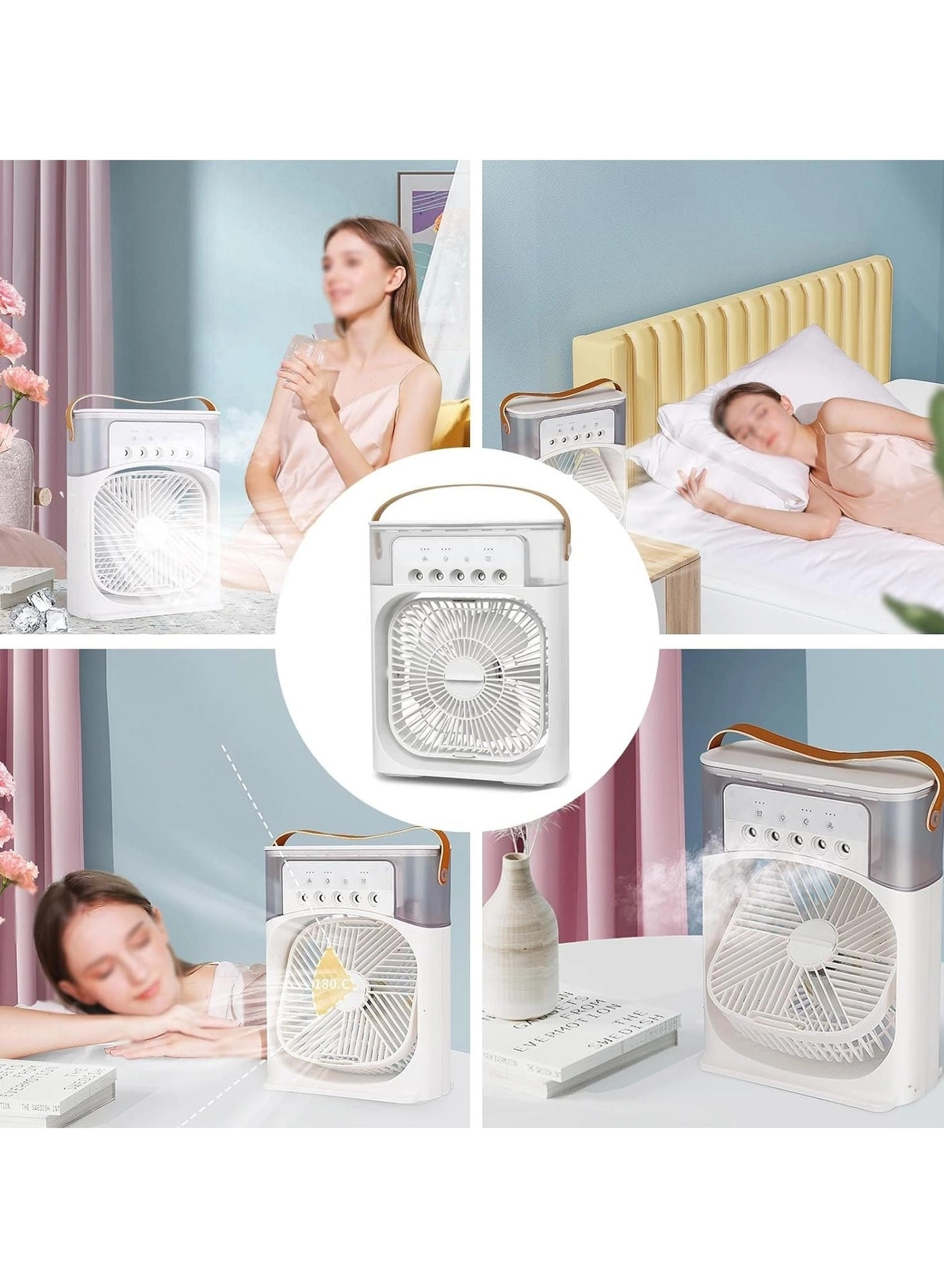 Evaporative Air Cooler - 7 Colors 3 Wind Speeds