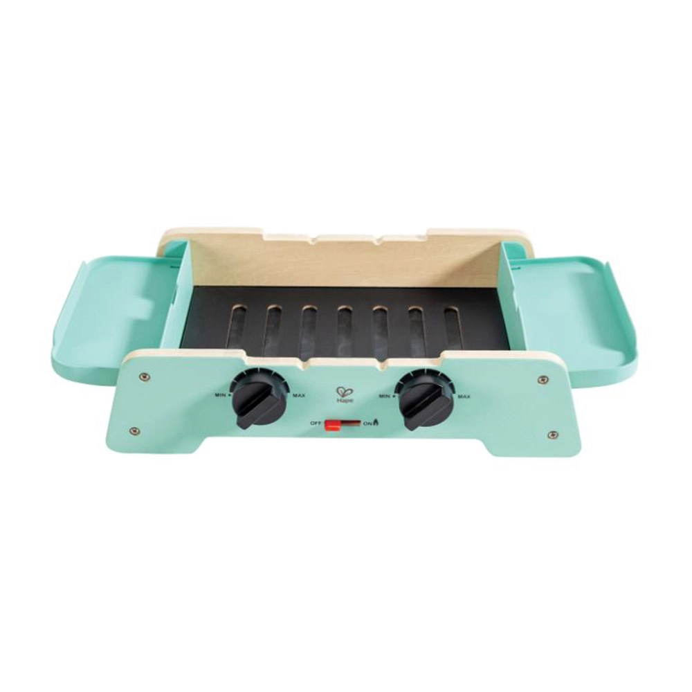 Wooden Sizzling Griddle & Grill BBQ Set - 24pcs (531-E3214)