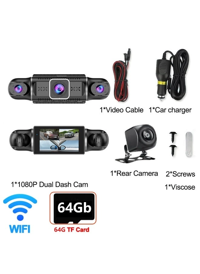 360°Dash Cam - 1080P