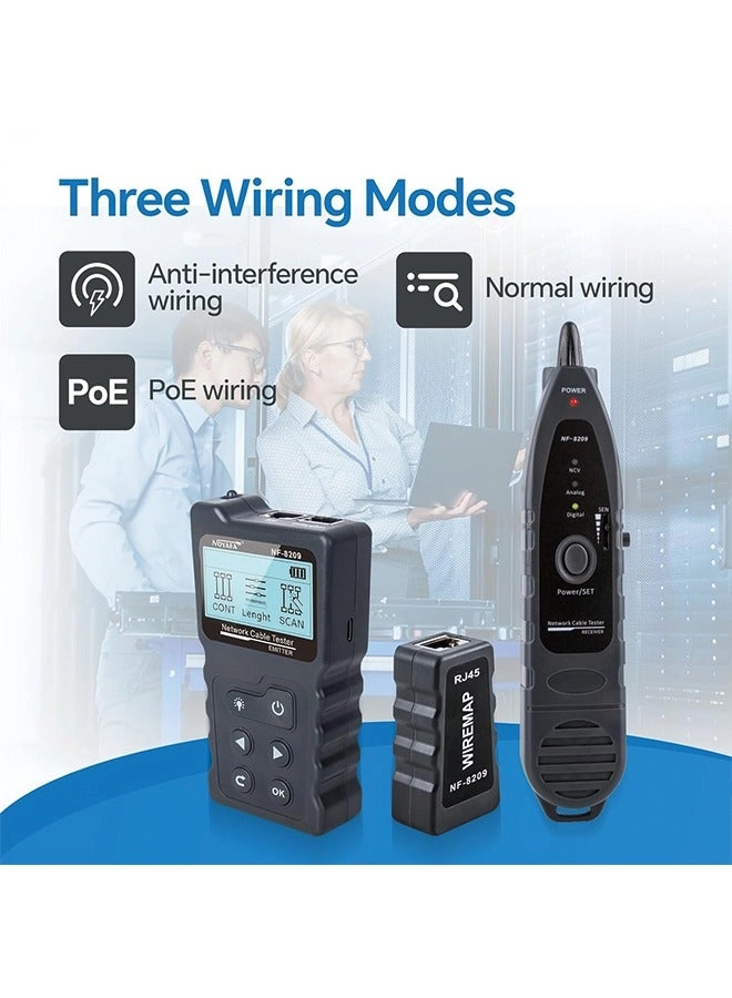Network Cable Tester - RJ45 Measure Length