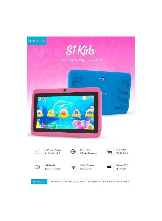 S1 Kids Tablet - 4GB 7-inch 128GB