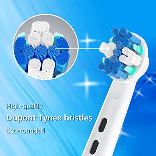 Replacement Toothbrush Heads - Floss Action 4 piece(s) White