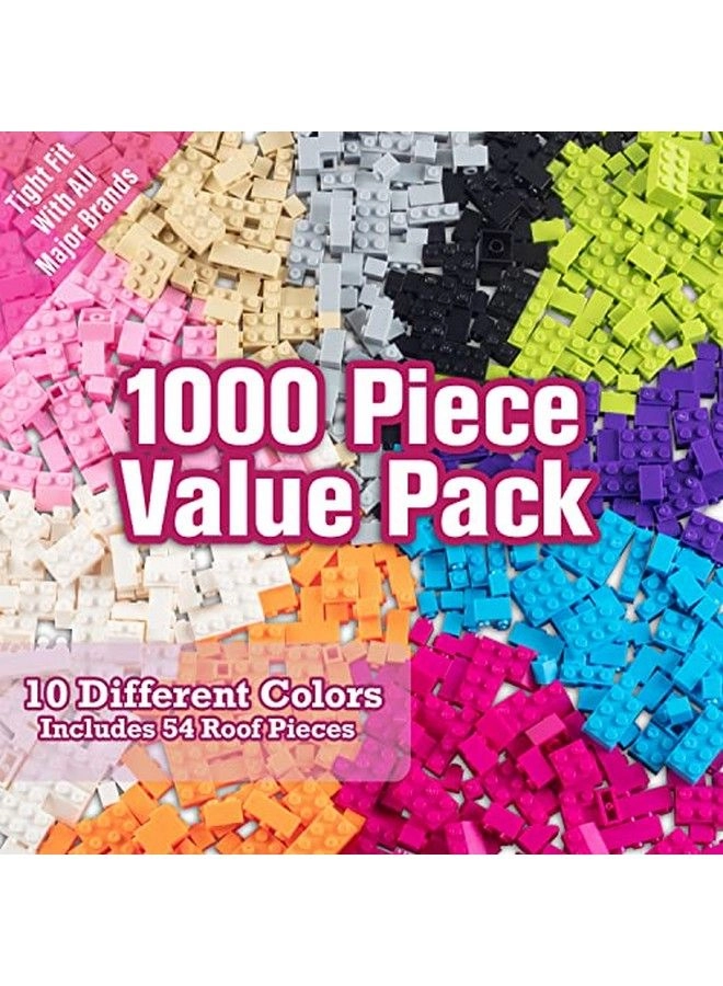 Building Block Bricks - Construction 1000 pcs