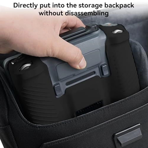 RC Pro 2 Silicone Protective Cover - 2-in-1 Screen Protector Black