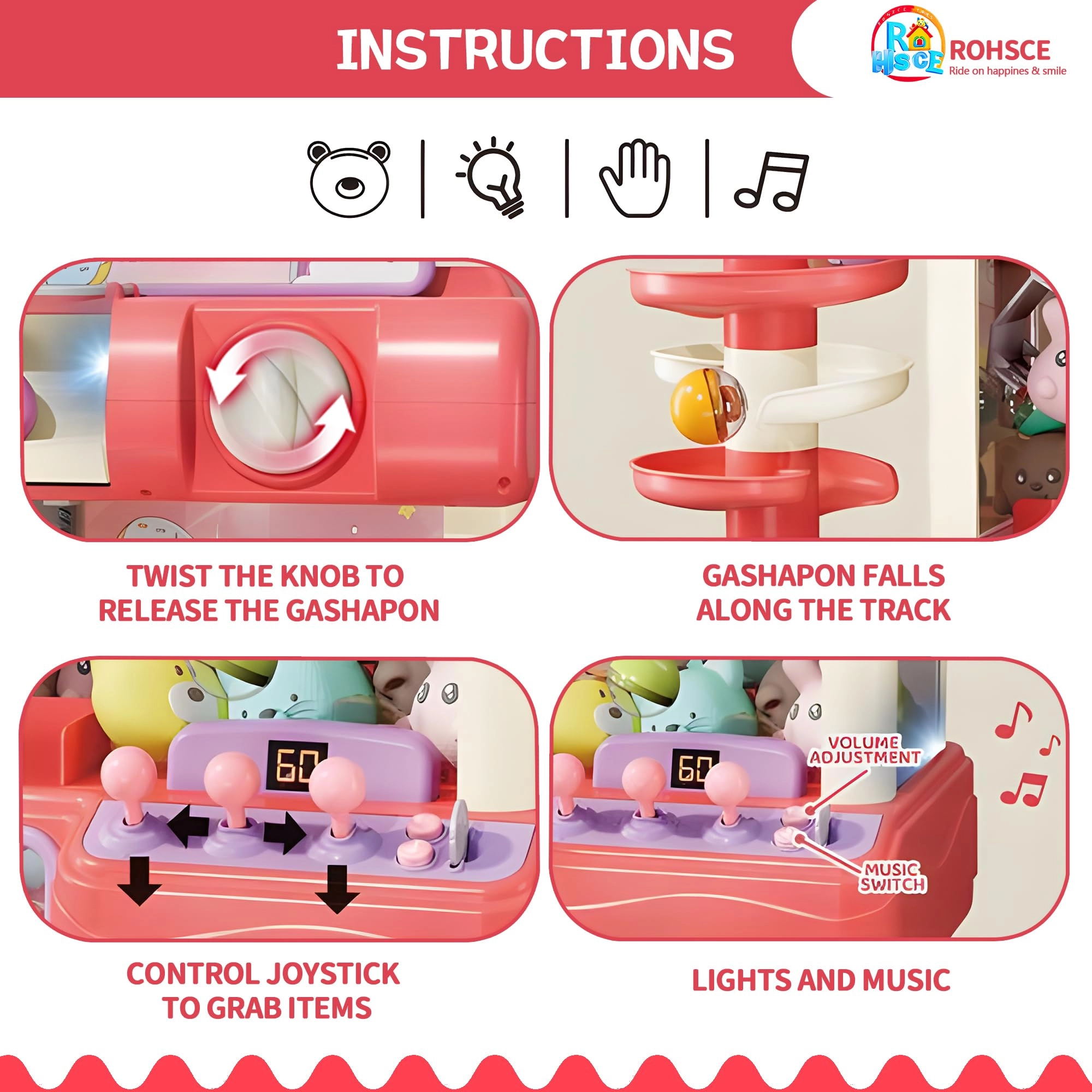 Claw Machine - Princess 8-13 years