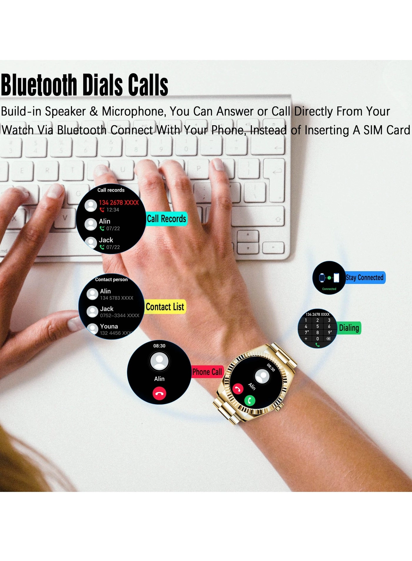 RT I80 42mm Stainless Steel