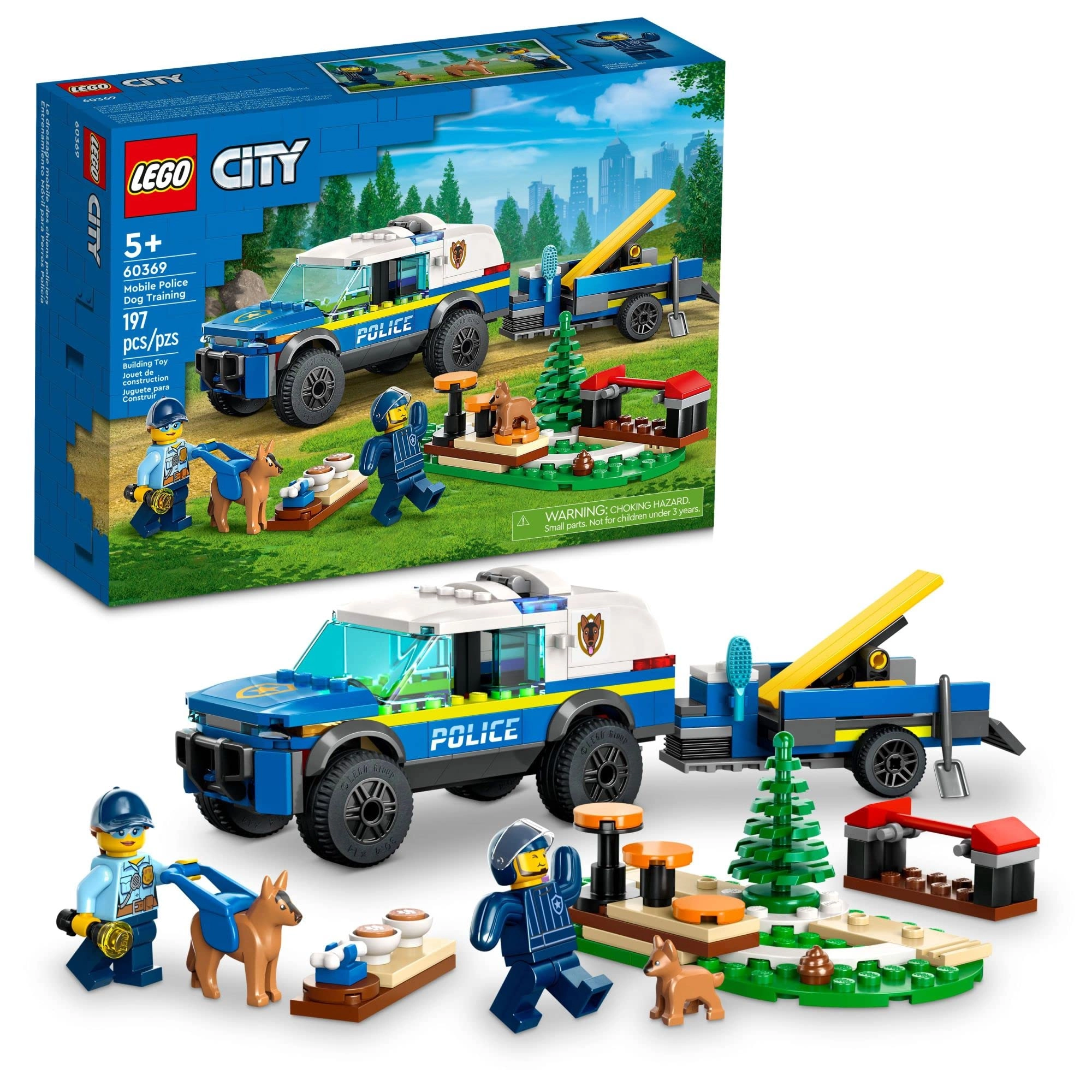 LEGO City Mobile Police Dog Training (60369)