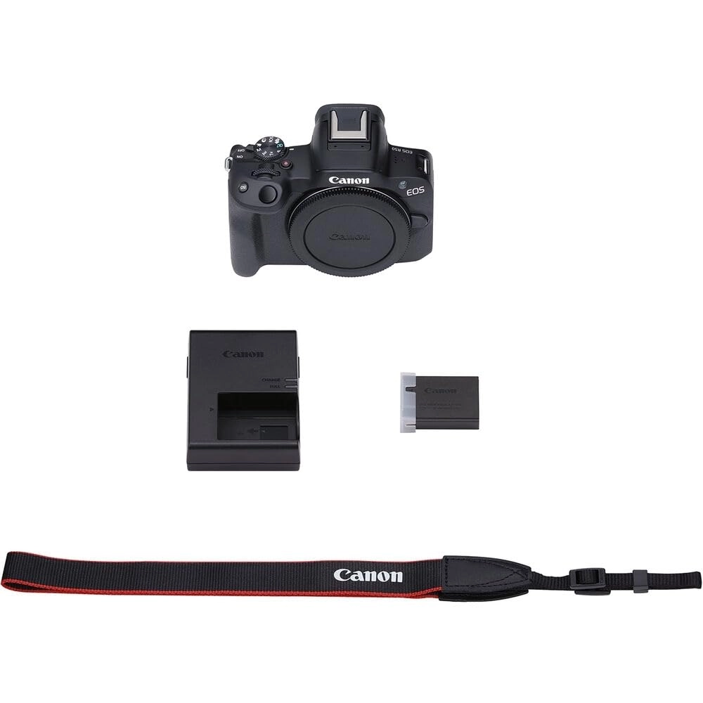 EOS R50 + 18-50mm f/2.8 DC DN Contemporary + 64GB Memory Card + Camera Bag
